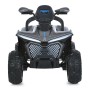 Дитячий електроквадроцикл Bambi одномісний, 12V 10Ah, 4 мотори 35W, MP3, USB, акумуляторний (сірий, жовтий, рожевий)