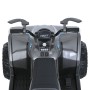 Дитячий електроквадроцикл Bambi одномісний, 12V 10Ah, 4 мотори 35W, MP3, USB, акумуляторний (сірий, жовтий, рожевий)