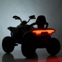 Дитячий електроквадроцикл Bambi одномісний, 12V 10Ah, 4 мотори 35W, MP3, USB, акумуляторний (сірий, жовтий, рожевий)