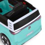 Дитячий електромобіль Volkswagen Bambi одномісний, 2 мотори 35W, акумулятор 12V 7-9Ah, EVA-колеса, музика, Bluetooth, світло (бірюзовий, рожевий)