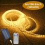 LED гірлянда на сонячній батареї 10 м – тепле біле світло, енергоефективна, водостійка