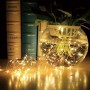 Світлодіодна гірлянда «Крапля роси» 50 LED, 5 м, теплий білий, на батарейках, 1 режим, декоративне освітлення Світлодіодна гірлянда «Крапля роси» 50 LED, 5 м, теплий білий, на батарейках, 1 режим, декоративне освітлення