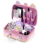 Набір дитячої косметики для макіяжу XXL для дівчинки – MakeUP Cosmetic Box, ігровий набір для творчості та ролей, безпечний дитячий макіяж