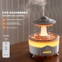 Зволожувач повітря Rainbow Water Drop із LED підсвічуванням — ультразвуковий ароматизатор у формі краплі води