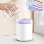 Зволожувач повітря Humidifier 3 л з багатокольоровим LED підсвічуванням, 3 сопла, мережевий кабель/адаптер Зволожувач повітря Humidifier 3 л з багатокольоровим LED підсвічуванням, 3 сопла, мережевий кабель/адаптер