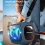 Беспроводная портативная Hopestar PARTYBOX Bluetooth колонка с 2 микрофонами BT5.3/USB/AUX/TF, 120 Вт, TWS, 8h