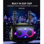 Беспроводная портативная Hopestar PARTYBOX Bluetooth колонка с 2 микрофонами BT5.3/USB/AUX/TF, 120 Вт, TWS, 8h