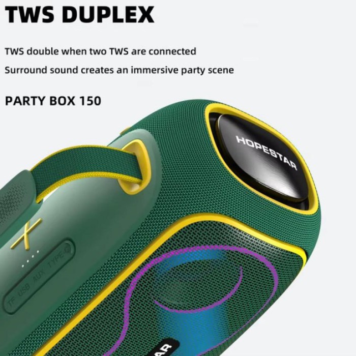 Беспроводная портативная колонка Bluetooth HOPESTAR Party 150 40W Беспроводная портативная колонка Bluetooth HOPESTAR Party 150 40W