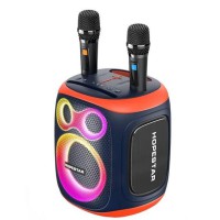 Портативная Bluetooth колонка Hopestar Party 130 с микрофонами, 120 Вт, IPX6, 22000 мА·ч, TWS, BT 5.3 Портативная Bluetooth колонка Hopestar Party 130 с микрофонами, 120 Вт, IPX6, 22000 мА·ч, TWS, BT 5.3