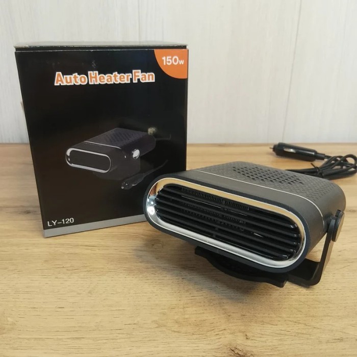 Тепловентилятор автомобільний 12V 150W від прикурювача — компактний мобільний обігрівач салону з миттєвим нагрівом, для швидкого обігріву авто Тепловентилятор автомобільний 12V 150W від прикурювача — компактний мобільний обігрівач салону з миттєвим нагрівом, для швидкого обігріву авто