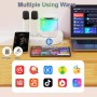 Портативная колонка K19 Bluetooth с 2 микрофонами LED-подсветкой и мощностью 5 Вт