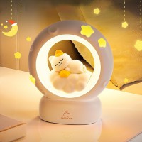 Дитячий настільний нічник «Милий котик» із м’якого силікону, USB-лампа з акумулятором 1200 мАг, 5V, тепле LED світло, нічне підсвічування, 120×141×66 мм, ABS-пластик Дитячий настільний нічник «Милий котик» із м’якого силікону, USB-лампа з акумулятором 1200 мАг, 5V, тепле LED світло, нічне підсвічування, 120×141×66 мм, ABS-пластик