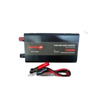 Автомобільний інвертор Powerone Plus PPS-1000W 12V–220V (1000 Вт) із чистою синусоїдою та USB-портами Автомобільний інвертор Powerone Plus PPS-1000W 12V–220V (1000 Вт) із чистою синусоїдою та USB-портами