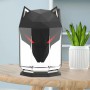 Портативний ультразвуковий зволожувач повітря Wolf 650 мл, USB, аромадіфузер з підсвічуванням та резервуаром для ефірної олії, електричний, чорний Портативний ультразвуковий зволожувач повітря Wolf 650 мл, USB, аромадіфузер з підсвічуванням та резервуаром для ефірної олії, електричний, чорний