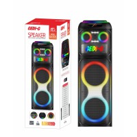 Bluetooth колонка портативная с мощным стереозвучанием, 2×12” низкочастотными и 3” высокочастотными динамиками, поддержкой AUX, USB и microSD, беспроводная акустика Bluetooth колонка портативная с мощным стереозвучанием, 2×12” низкочастотными и 3” высокочастотными динамиками, поддержкой AUX, USB и microSD, беспроводная акустика