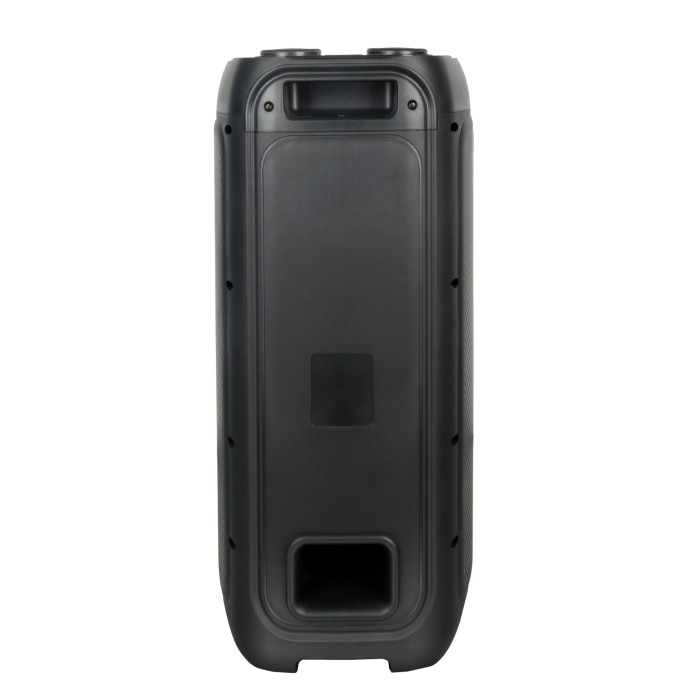 Мощная переносная Bluetooth колонка с аккумулятором, двойными 8” низкочастотными и 3” высокочастотными динамиками, акустическая система для караоке с 1 микрофоном и пультом управления Мощная переносная Bluetooth колонка с аккумулятором, двойными 8” низкочастотными и 3” высокочастотными динамиками, акустическая система для караоке с 1 микрофоном и пультом управления