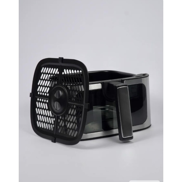 Аэрофритюрница электрическая Hoffmans HM-791 8L — мощная двухтеновая аэрогриль-фритюрница 2000 Вт с сенсорным управлением, таймером и съемной чашей для здорового приготовления без растительного масла Аэрофритюрница электрическая Hoffmans HM-791 8L — мощная двухтеновая аэрогриль-фритюрница 2000 Вт с сенсорным управлением, таймером и съемной чашей для здорового приготовления без растительного масла