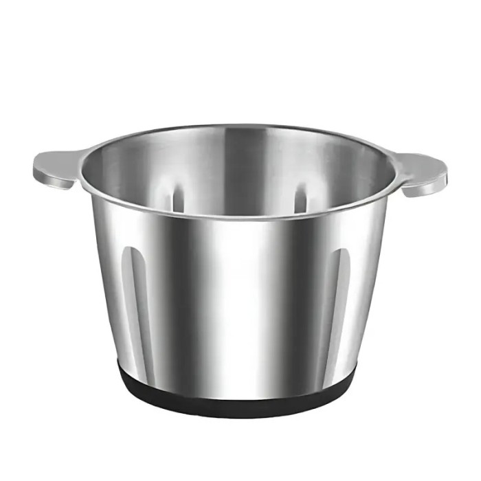 Електричний металевий подрібнювач-блендер Hoffmans HM-8829, 3L, 600W, сріблястий — універсальна м’ясорубка з трьома швидкостями для подрібнення та змішування Електричний металевий подрібнювач-блендер Hoffmans HM-8829, 3L, 600W, сріблястий — універсальна м’ясорубка з трьома швидкостями для подрібнення та змішування