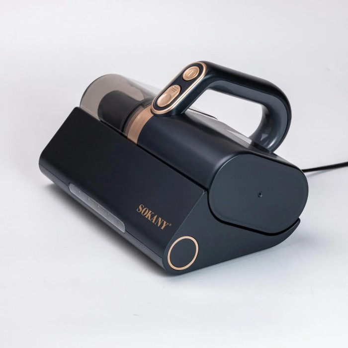 УФ-пилосос ручний Sokany для видалення пилового кліща та шкідників, бездротовий, сірий, 1600 Вт, ергономічний дизайн, LED-підсвітка, 300 мл, низький рівень шуму 70 дБ – ефективне очищення та дезінфекція поверхонь УФ-пилосос ручний Sokany для видалення пилового кліща та шкідників, бездротовий, сірий, 1600 Вт, ергономічний дизайн, LED-підсвітка, 300 мл, низький рівень шуму 70 дБ – ефективне очищення та дезінфекція поверхонь