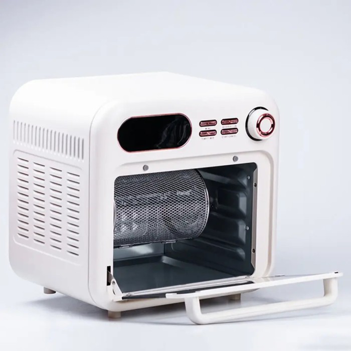 Аерофритюр Sokany, 1800Вт, 18 л, велика ємність, смаження без олії, функція духовки, від мережі, механічне управління, біла Аерофритюр Sokany, 1800Вт, 18 л, велика ємність, смаження без олії, функція духовки, від мережі, механічне управління, біла