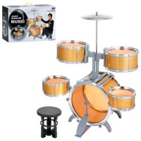 Барабанная установка 8008E-1 с тарелкой и стульчиком