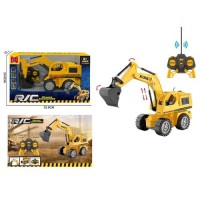 Екскаватор 66-11 на радіокеруванні з акумулятором, світлом і рухомим ковшем, 31 см