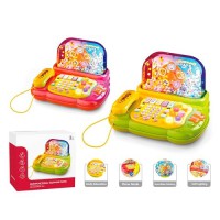 Іграшковий музичний телефон YL78931 зі світлом і рухомим колесом