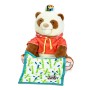 М’яка інтерактивна іграшка Панда 27 см 6225 I UA — рухливий рот, 14 фраз, музика, казка, грає в хованки