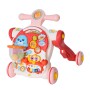 Каталка-ходунки HE0826-27 4в1 — музичний столик, шестерні, баскетбольне кільце, сортер, світло