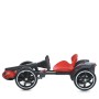 Детский электрокарт M 6072EBR-3 с пультом, мотором, музыкой и светом — красный