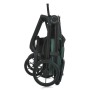 Дитяча прогулянкова коляска ME 1191 CHLOE Smoke Green з регульованою ручкою та спинкою, легка алюмінієва рама