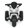 Детский электромотоцикл M 6266EL-1 с Bluetooth, светом и музыкой — белый, премиум-класс