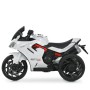 Детский электромотоцикл M 6266EL-1 с Bluetooth, светом и музыкой — белый, премиум-класс