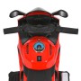 Детский электромотоцикл M 6266EL-3 с моторами, аккумулятором, Bluetooth, музыкой и светом — красный