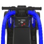 Детский квадроцикл M 6274EBLR-4 3в1 с родительской ручкой, мотором, Bluetooth, музыкой и светом — синий