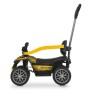 Детский квадроцикл M 6274EBLR-6 3в1 с родительской ручкой, мотором, Bluetooth, музыкой и светом — желтый