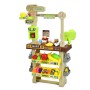 Дитячий ігровий набір «Магазин» з прилавком, касою та сканером – 61 предмет, продукти, звук і світло, на батарейці