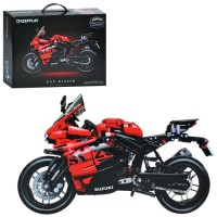 Конструктор K31002 Мотоцикл 1:6 — великий деталізований набір на 1245 деталей, 33×12×22 см