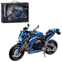 Конструктор K31001 Мотоцикл 1:6 — великий технічний набір на 1017 деталей, 35×14×23 см