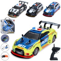 RC Машина 161-RC21T/22T — 1:18, дрифт, 2.4G, акумулятор, 4×4, міцний корпус, дим/пара, додаткові колеса, дорожні знаки