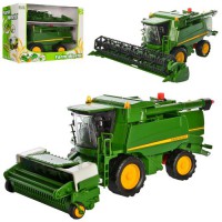 Ігровий Комбайн 8989A — 3 види, реалістична сільськогосподарська техніка у коробці