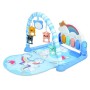 Дитячий Килимок 1122-21A/25A — ігровий центр з дугою, 4 підвіски + дзеркало, брязкальце, піаніно, музика та світло, 2 види