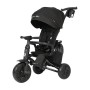 Триколісний дитячий складаний велосипед-трансформер Tri-cycle NOVA 5 в 1, прогулянковий, з батьківською ручкою, козирком та ременями безпеки, для дітей від 1 року, чорний