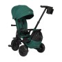 Триколісний дитячий складаний велосипед Tri-cycle NOVA зелений 5 в 1, трансформер для дітей від 1 року, прогулянковий, з алюмінієвою рамою, підніжкою та захисним козирком