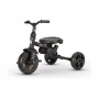 Трехколесный детский велосипед-трансформер Tri-cycle COMFO MAX 8 в 1 черный, складной, прогулочный биговел для детей от 10 месяцев, с стальной рамой, EVA колесами, козырьком и родительской ручкой