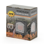 Газовий обігрівач-плита YANCHUAN YC-8508 2в1 портативний керамічний 1,7 кВт для приміщень, побутовий газовий обігрівач з функцією плити, чорний