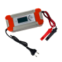Автомобільний інтелектуальний імпульсний зарядний пристрій для акумулятора 12В / 24В, 130 Вт, до 100 А·год, автоматичне заряджання АКБ авто, мото, вантажних авто