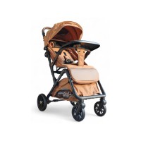 Прогулянкова дитяча коляска Dooen N217, легка та компактна, для дітей від 6 місяців складна, міцна (бежева, коричнева, біла, зелена, чорна)