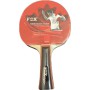 Ракетка для настільного тенісу Fox з чохлом, 1 шт., дерев’яна основа, гумова накладка, спортивне обладнання, тренувальна