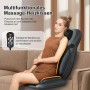 Електричний масажер для спини, шиї та сідниць з підігрівом і вібрацією – універсальна масажна накидка для дому